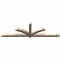 Ekena Millwork Redmond Smooth Timber Gable Bracket, Douglas Fir, 96"W x 28"H x 3 1/2"D x 3 1/2"F, 7/12 Pitch GBW096X28X0404RED00SDF - alternate 3